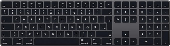 Apple Magic Keyboard with Numeric Number Keypad Danish - Space Gray