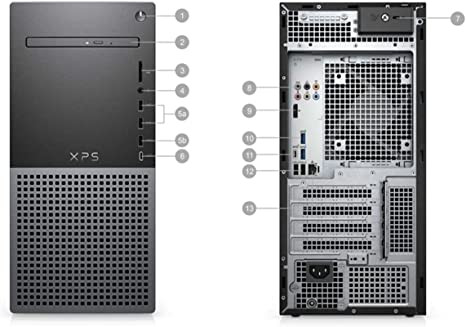 Dell XPS 8950 i7-12700 16GB 512GB SSD 1TB HDD RTX 3060 Ti - W11 Pro
