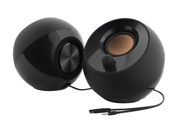 Creative Pebble 2.0 USB-Powered Desktop Speakers with Far-Field Drivers