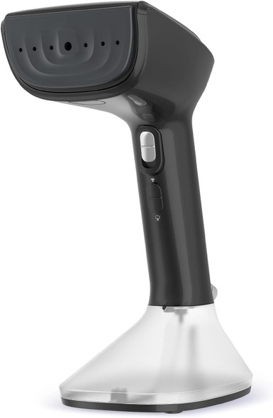Chrinomee Handheld Steamer with Wet&Dry Ironing Modes, 3000W - Black