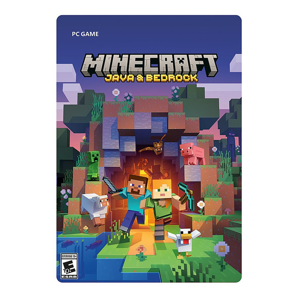 Minecraft: Java & Bedrock Edition for PC/Windows [Digital Delivery]