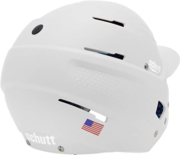 XR1 BASEBALL BATTING HELMET, MATTE WHITE COLOR FOR JUNIOR