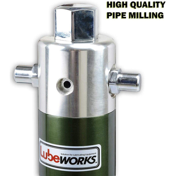 Lubeworks Air-Powered Oil Transfer Drum Pump - 3:1, 7.4GPM, 1/4" NPT Air Inlet,