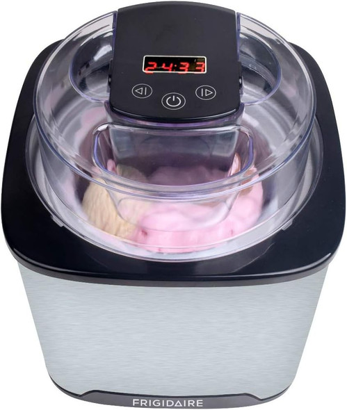 Frigidaire Ice Cream/Frozen Yogurt/Sorbet Maker EICMR020-SS - STAINLESS STEEL