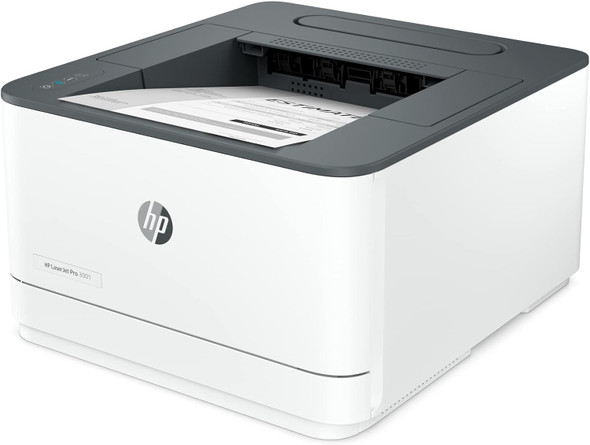 HP LaserJet Pro 3001dw Wireless Duplex Monochrome Laser Printer - White