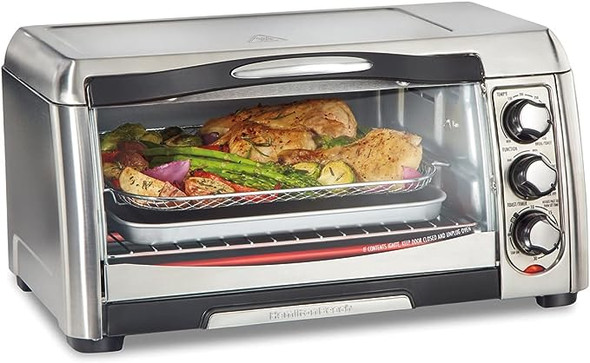 Hamilton Beach Air Fryer Countertop Toaster Oven HB-31323 - Stainless Steel