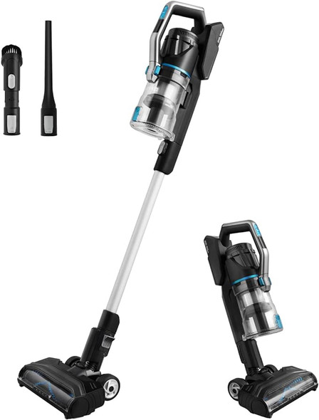 Eureka NEC480 Elevate Cordless Stick Vacuum - Black/Blue