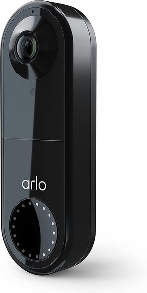 Arlo Essential 1st Gen Doorbell HD 180° Night Vision 2 Way AVD1001B - Black