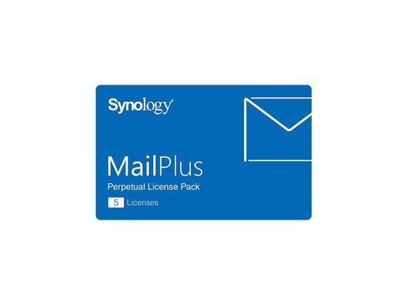 Synology MailPlus 5 Licenses MailPlus license pack for 5 email accounts