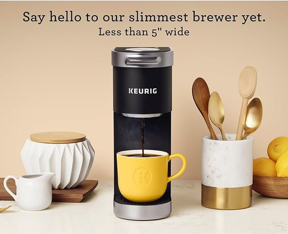 Keurig K-Mini Plus Single Serve K-Cup Pod Coffee Maker - Matte Black