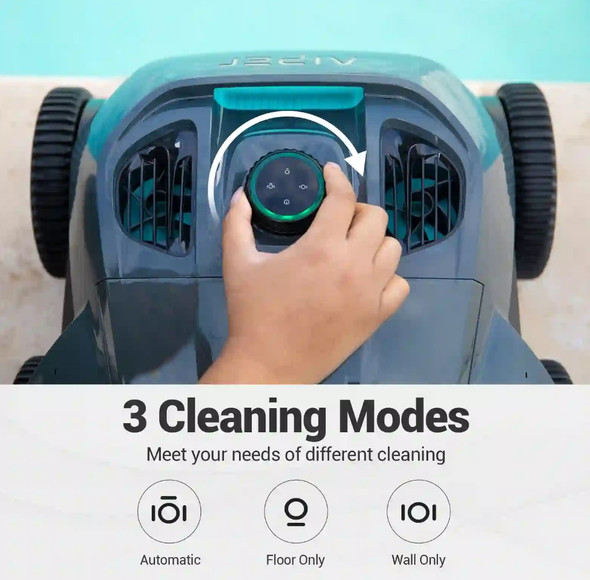 AIPER Seagull Pro Lite Cordless Robotic Pool Vacuum Cleaner - Gray