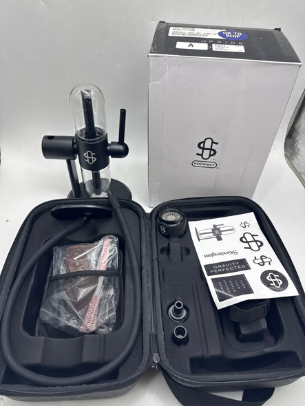 Stündenglass Kompact Gravity Infuser Hookah Shisha - Black