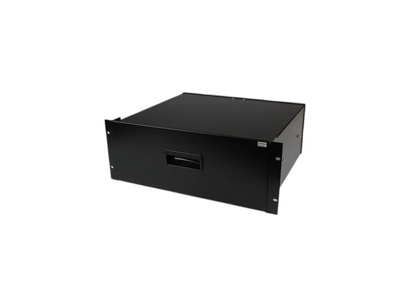 StarTech.com 4UDRAWER 4U Black Steel Storage Drawer for 19in Racks and Cabinets