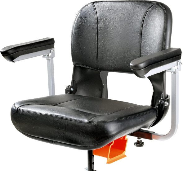 SuperHandy GUT143 Padded Faux Leather Cushioned Seat For 3 Wheel Scooter - Black SuperHandy GUT143 Padded Faux Leather Cushioned Seat For 3 Wheel Scooter - Black