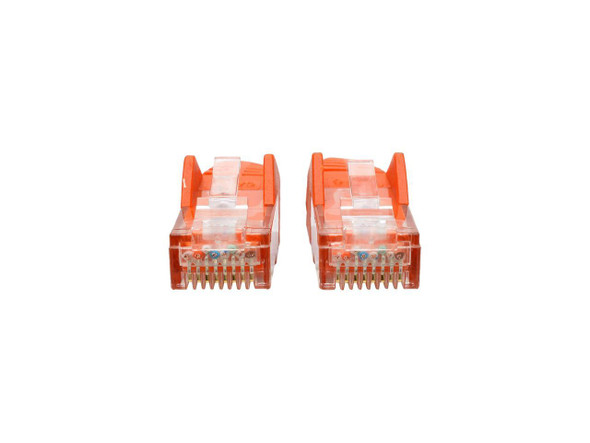 TRIPP LITE N201-015-OR 15 ft. Cat 6 Orange Gigabit Snagless Molded UTP Patch