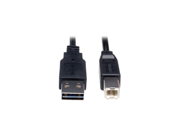 Universal Reversible Usb 2.0 Hi-Speed Cable (Reversible A To B M/M) 6-Ft.