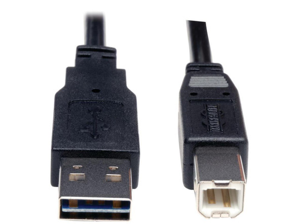 Universal Reversible Usb 2.0 Hi-Speed Cable (Reversible A To B M/M) 6-Ft.