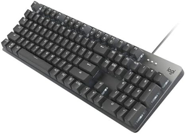 Logitech K845 Mechanical Full Size 104 Keys TTC Red Switches 920-009859 - Black