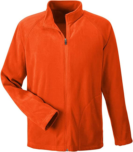 TT90 Team 365 Men S Campus Microfleece Jacket Sport Orange XL