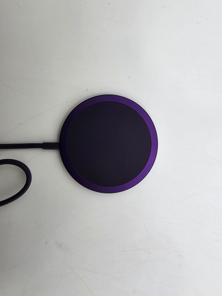 Generic Magnetic Wireless Charger, MagSafe, iPhone + Airpods, YW100A - PURPLE
