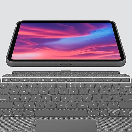 Logitech Combo Touch Detachable Keyboard Case for iPad 10th gen - Oxford Gray
