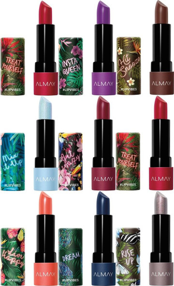 Almay Lip Vibes Lipstick, 2 Pack Included - You Choose New