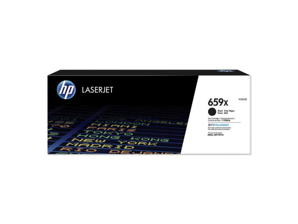 HP 659X W2010X Original High Yield Laser Toner Cartridge Black 1 Each