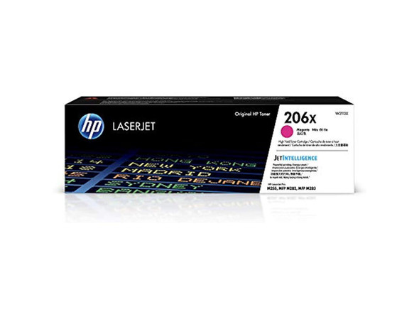 HP 206X W2113X High Yield Original LaserJet Toner Magenta