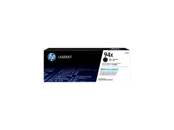 HP 94X High Yield LaserJet Toner Cartridge - Black