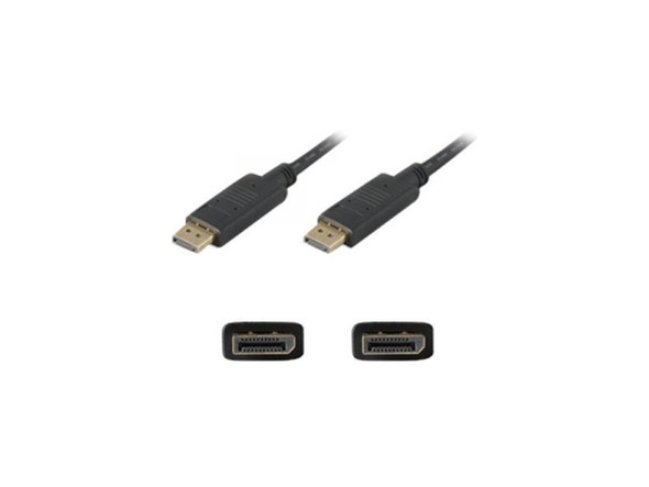 AddOn DISPLAYPORT10F AddOn 3.05m (10.00ft) DisplayPort Male to Male Black Cable