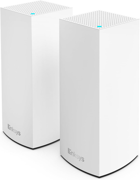 Linksys Atlas WiFi 6 Router Home WiFi Mesh System MX2000 2 Pack - White