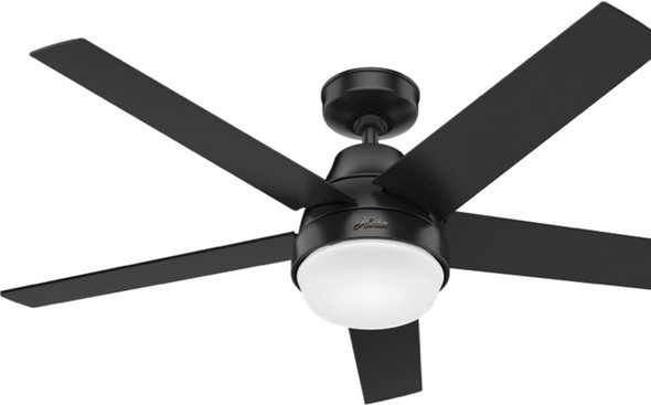 Hunter Fan Company 51314 Aerodyne Ceiling Fan, 52 - Matte Black Hunter Fan Company 51314 Aerodyne Ceiling Fan, 52 - Matte Black