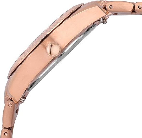 Fossil Scarlette Mini Quartz Stainless Steel Three-Hand Watch ES5200 - Rose Gold Fossil Scarlette Mini Quartz Stainless Steel Three-Hand Watch ES5200 - Rose Gold