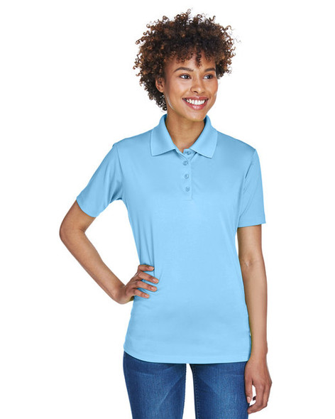 8610L UltraClub Ladies Cool & Dry Performance Interlock Polo New