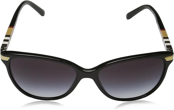 BURBERRY 4216 SUNGLASSES 30018G - FRAME BLACK/GOLD/WHITE/TAN/RED