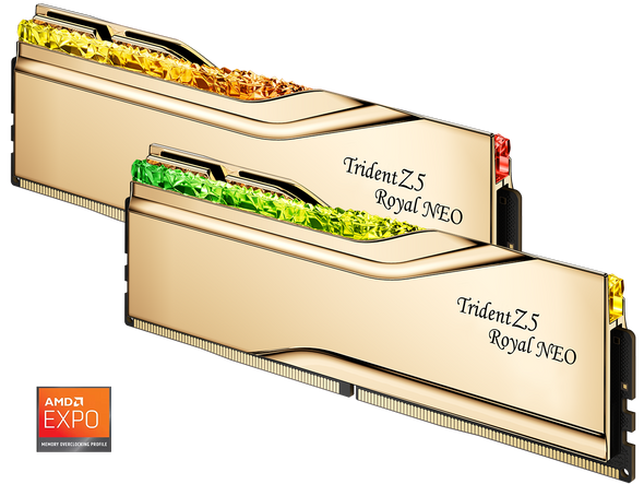 G.SKILL Trident Z5 Royal  Neo Series 32GB (2 x 16GB) 288-Pin PC RAM DDR5 6000