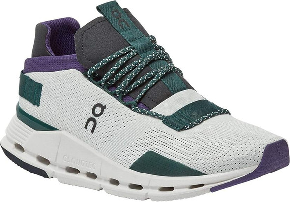 26.99811 ON Cloudnova Shoe Women's White/Violet Size 7