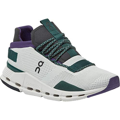26.99811 ON Cloudnova Shoe Women's White/Violet Size 9.5