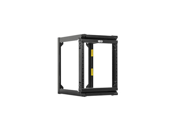 TRENDnet SRWO12US2 Wallmount Open Frame Rack 12U 2-Post Hinged Front Heavy Duty