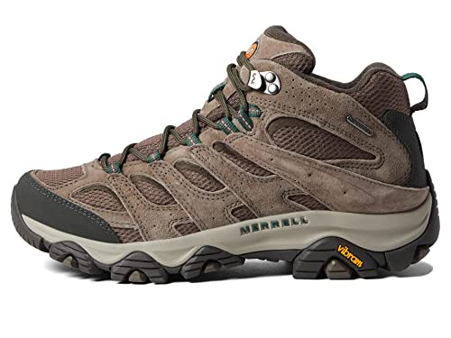 J035837 Merrell Men's Moab 3 Mid Waterproof Hiking Boot Boulder Size 8.5