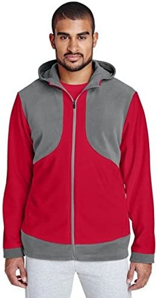 Team 365 Men's Rally Colorblock Microfleece  Jacket TT94 New