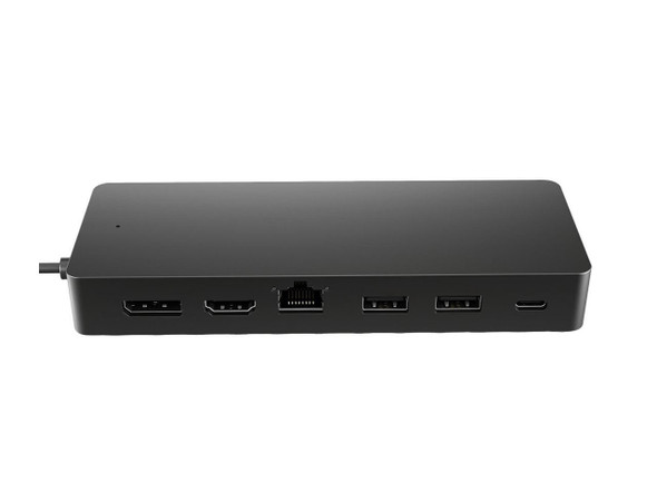 HP Black 50H55UT Travel USB-C Multi Port Hub