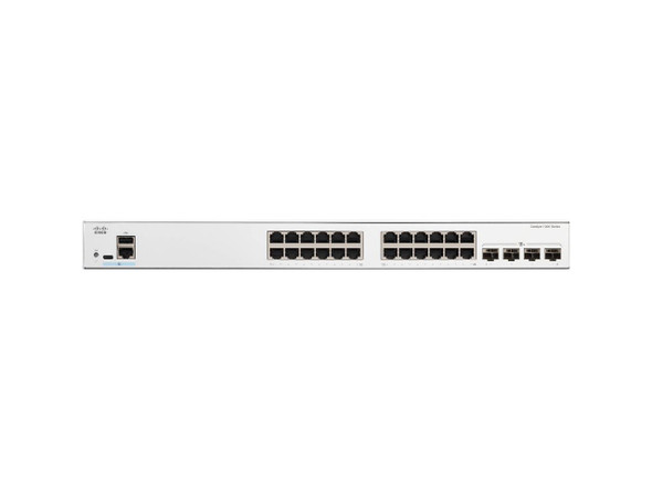 Cisco Catalyst C1200-24T-4X Ethernet Switch, 24 Ports - Manageable - 10 Gigabit