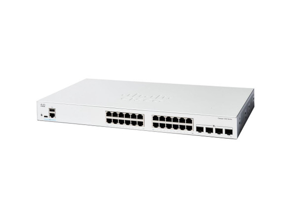 Cisco Catalyst C1200-24T-4X Ethernet Switch, 24 Ports - Manageable - 10 Gigabit