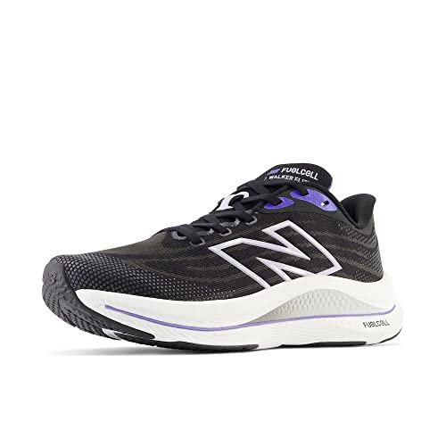 NEW BALANCE WOMEN'S FUELCELL - BLACK/ELECTRIC INDIGO/GRAY VIOLET - SIZE 7.5 WIDE