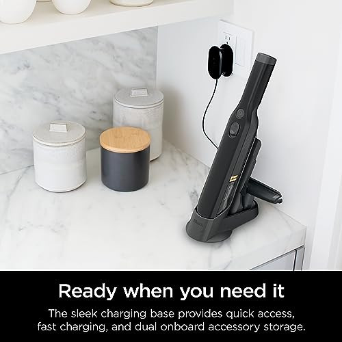 Shark WV201BK WANDVAC Cordless Hand Vac, Lightweight & Portable