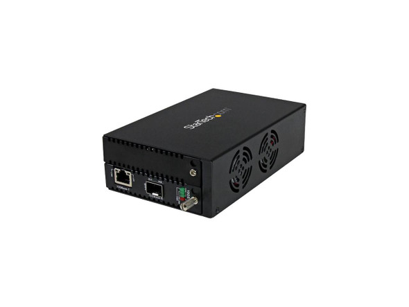 StarTech ET10GSFP 10 Gigabit Ethernet Copper-to-Fiber Media Converter - Open