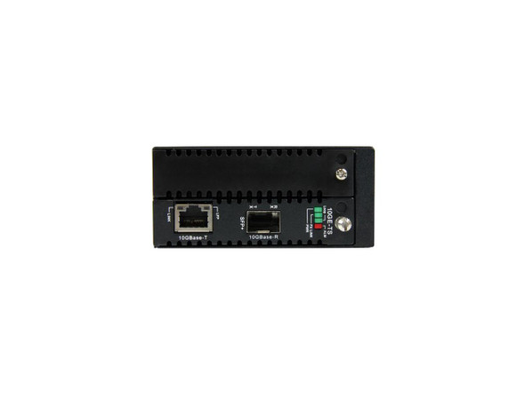 StarTech ET10GSFP 10 Gigabit Ethernet Copper-to-Fiber Media Converter - Open