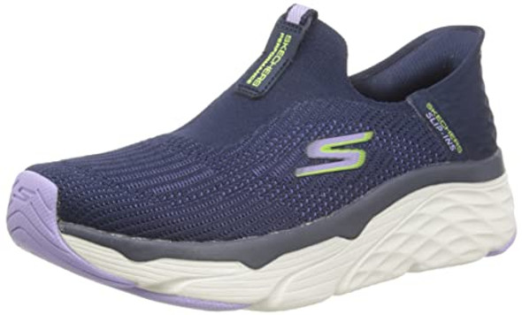 Skechers Max Cushioning Elite-Smooth Transition Women's , Size 8, Navy/Lavender