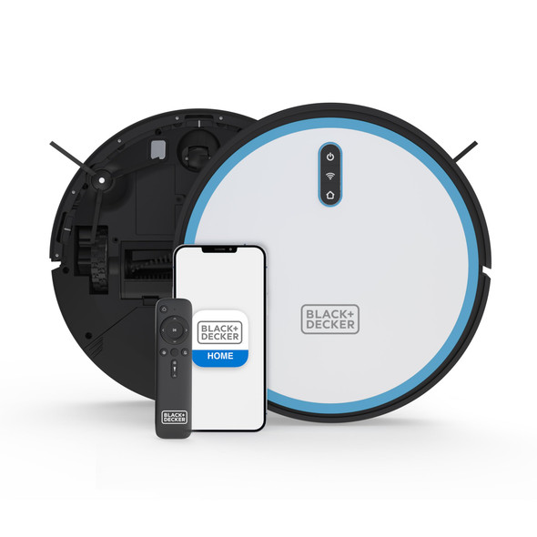 Black & Decker BDRV1-SLV-RA Auto Charging HEPA Filter Pet Robotic Vacuum